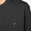 AMI PARIS Crewneck Sweater With ADC Schwarz 106043 3