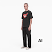 HUMAN MADE Graphic T-Shirt zwart 106645 2