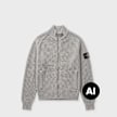 Stone Island Cardigan grey 106674 1