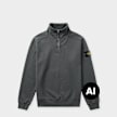 Stone Island LS Polo grau 106708 1