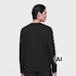 DSM Kei Ninomiya Unisex Print On Sleeve Longsleeve Tee Knit black UndefinedColor 106791 3