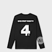 DSM Kei Ninomiya Unisex Football Back Print Longsleeve Tee Knit black Undefined Color 106795 1