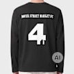 DSM Kei Ninomiya Unisex Football Back Print Longsleeve Tee Knit black Undefined Color 106795 3