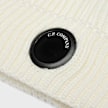 C. P. Company Extrafine Merino Wool Lens Beanie gauze white Undefined Color 106805 3