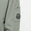 C. P. Company Brushed And Emerized Diagonal Fleece Crewneck green 106835 3