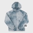 Arte Antwerp Faded Rain Jacket Blau 107101 1