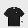 Arte Antwerp Arte Heart T-Shirt schwarz 107100 1