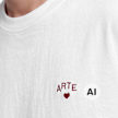 Arte Antwerp Arte Heart T-Shirt weiß 107099 3