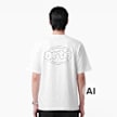 Arte Antwerp Outlined Logo T-Shirt white 107107 3