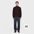 Barbour Barbour Mordale Knitted Button Through dark brown Undefined Color 107325 2