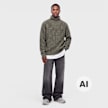 Barbour Barbour New Tyne Half Zip derby tweed Undefined Color 107327 2