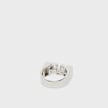 A Bathing Ape Bape Logo Ring Silver Rhinestone silver 108077 2
