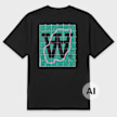Wood Wood Liam Map Tee black Undefinierte Farbe 126009 1