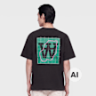 Wood Wood Liam Map Tee black Undefined Color 126009 3