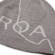 Buy ROA Logo Wool Beanie in grey | RBUW288YA12-GRY0001 at MBCY