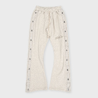 Hellstar Mirrorface Tattoo Logo Sweatpants Beige 106149 1