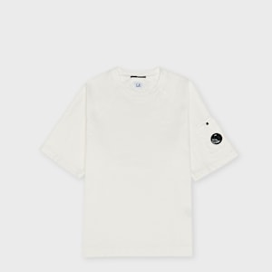 Buy C. P. Company T-Shirt Short Sleeve in white | MSS034A00-2246G