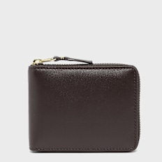 Comme des Garcons Wallet Classic Leather Line bruin