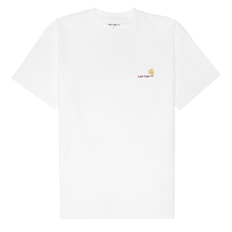 Carhartt WIP S/S American Script T-Shirt white