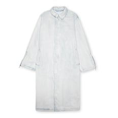 032c DENIM CARCOAT light blue blau