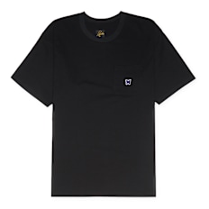 Needles TEE-SHIRT graphite sombre/black black