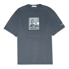 UNDERCOVER TEE signal green/black blauw