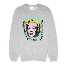 Comme des Garcons Shirt Sweatshirt juniper grau