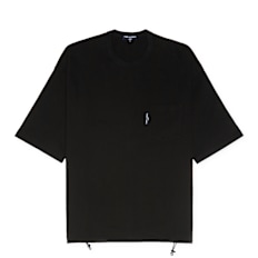Comme des Garcons Homme Custom Slim Fit Jersey Crewneck T-Shirt schwarz