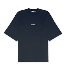 Marni TEE-SHIRT graphite sombre/black blue