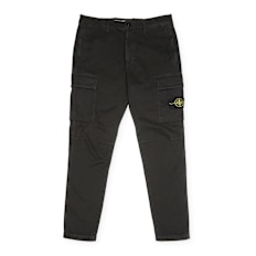 Stone Island Pants Regular Tapered black schwarz