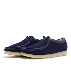 Clarks Wallabee blau