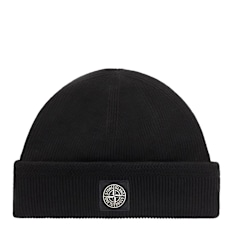 Stone Island Beanie schwarz