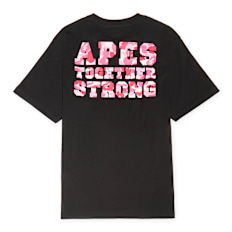 A Bathing Ape ABC Camo College ATS Tee schwarz