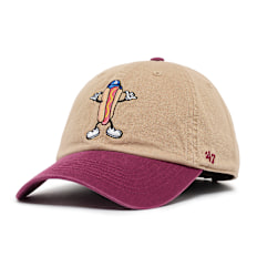 '47 MLB Los Angeles Dodgers Khaki Cartoon Icon '47 Clean Up multicolor