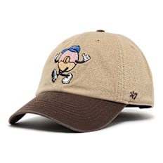 '47 MLB Los Angeles Dodgers Khaki Cartoon Icon '47 Clean Up beige