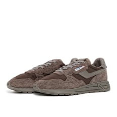 Autry Reelwind Low Man suede/net ecru/rubwine brown