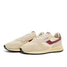 Autry Reelwind Low Man suede/net ecru/rubwine beige