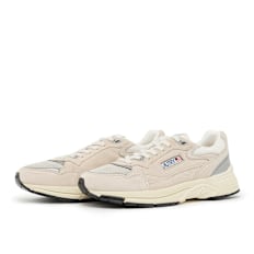 Autry Hyperway Low Man Suede Mesh white/silver beige