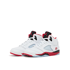 Jordan Air Jordan 5 Retro OG "Fire Red" (PS) white