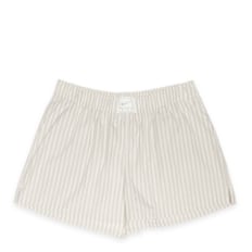 Nike W Nsw Stripe Ppln Short college grey/sail/black beige
