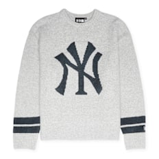 New Era MLB Knit Sweater New York Yankees hgr grey