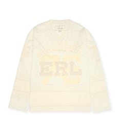 ERL Unisex California Hockey Jersey Knit beige