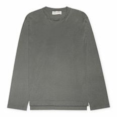 Our Legacy Box Longsleeve Clean Jersey grey sage grau