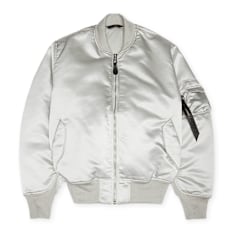 Alpha Industries MA-1 3M Flight Jacket grau
