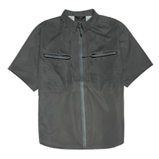 Alpha Industries Short Sleeve Laser Cut Shirt grijs