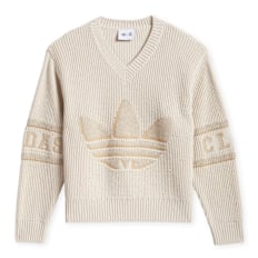 adidas Originals x Clot by Edison Chen Crochet Tracktop beige