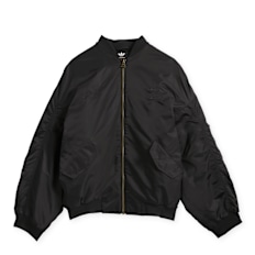 adidas Originals x Willy Chavarria Satin Bomber Jacket black