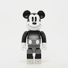 Medicom Bearbrick Mickey Mouse B&W Ver (Mickey Mouse & Friends) 400% schwarz
