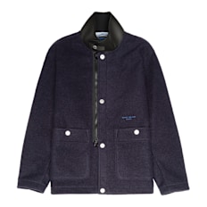 Stone Island Jacket Main Unisex Felt Vortex blauw