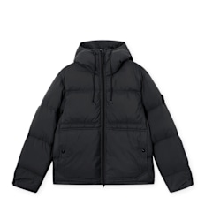 Stone Island Short Parka zwart
